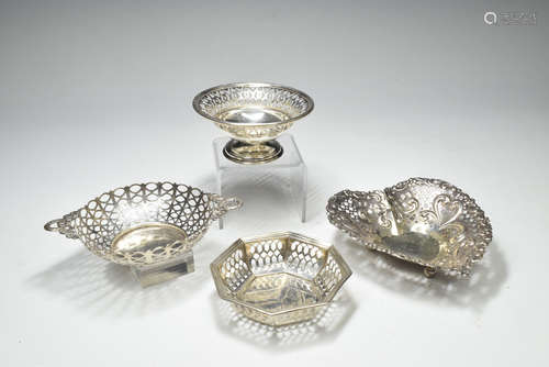 Group of Sterling Silver Plate