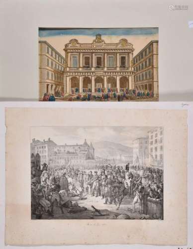 Imagerie de la rue Saint Jacques XVIIIème siècle (Basset)<br...