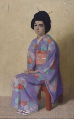 Adolphe DETEIX (1892-1967).<br />
Chisou modèle chinois, 190...