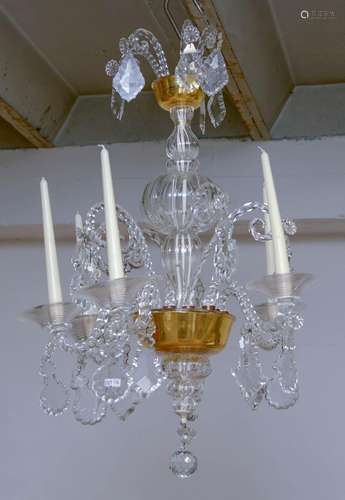 Petit lustre en cristal in