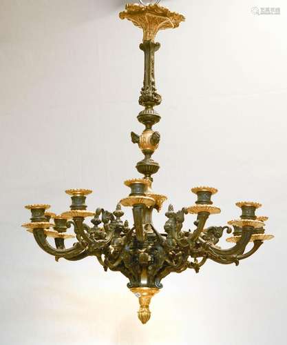 Lustre de style Empire en