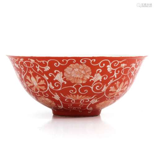 A Floral Decor Bowl