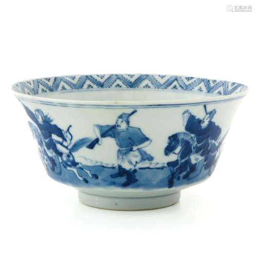 A Blue and White Bowl