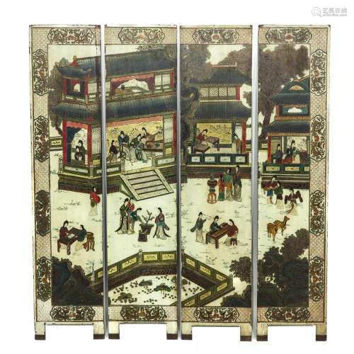 A 19th Century Chinese Room Divider