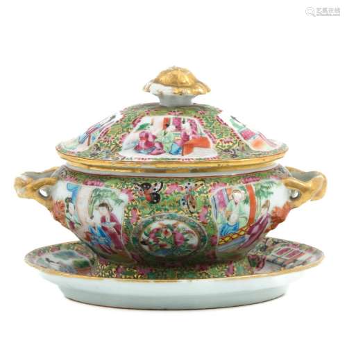 A Cantonese Tureen and Tray