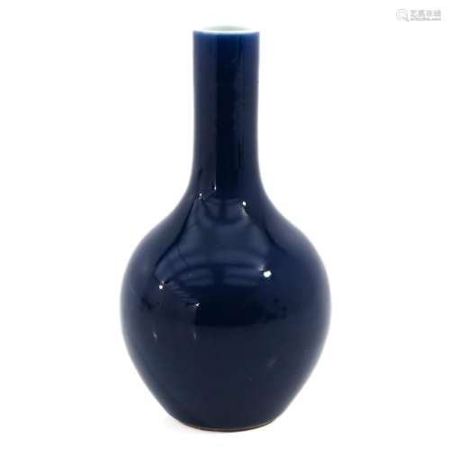 A Blue Glaze Vase