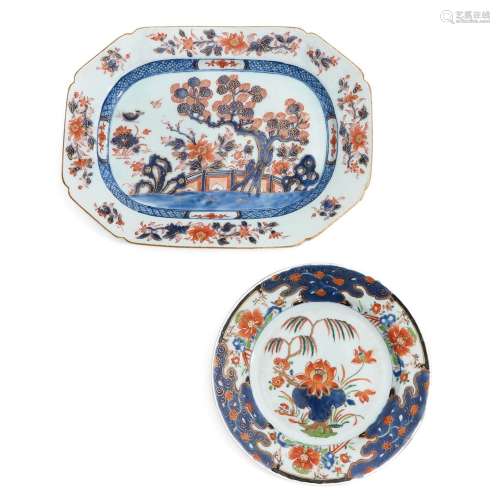 A Serving Dish and Plate