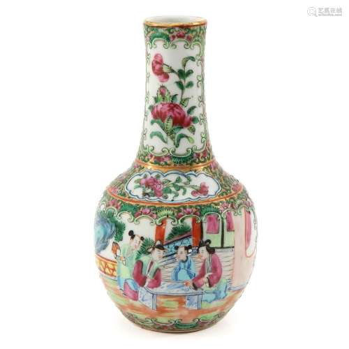 A Small Cantonese Vase