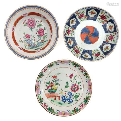 A Collection of 3 Plates