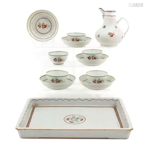 A Famille Rose Tea Service