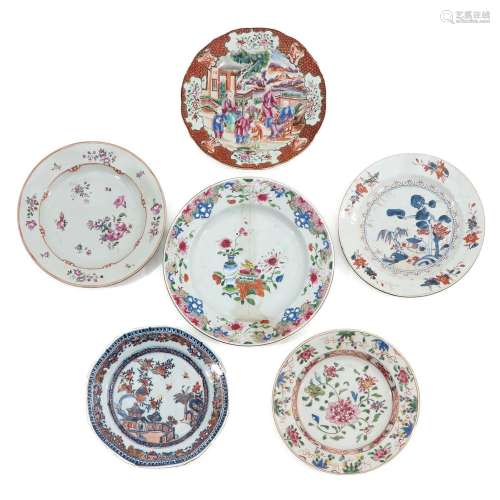 A Collection of 6 Plates