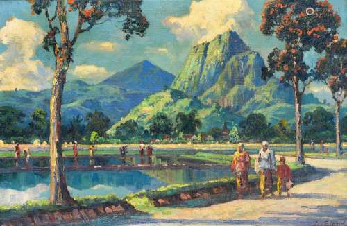 Leo Eland (1884-1952)<br />
'Road