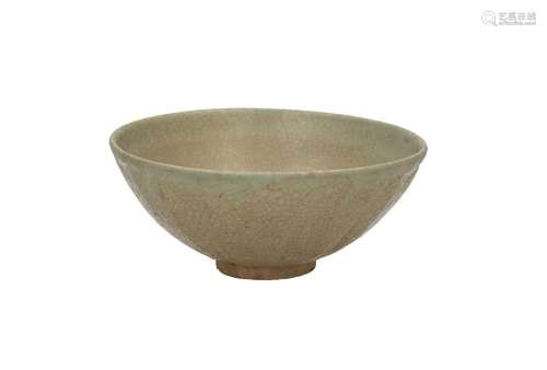 A Longquan celadon lotus bowl