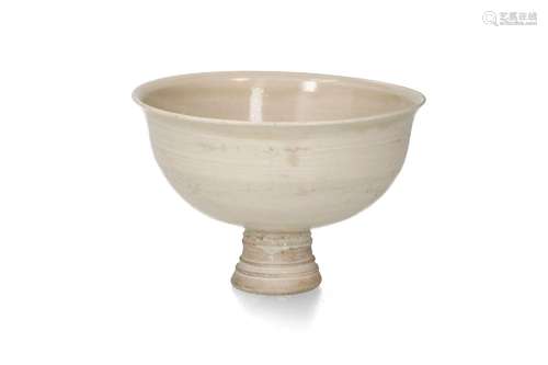 A Qinbai ware stem cup