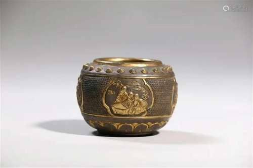 Gilt Silver Figure and Story Censer