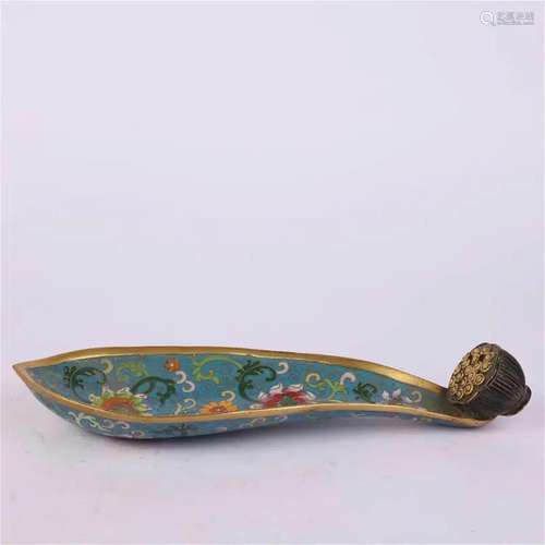 Cloisonne Enamel Incense Stand