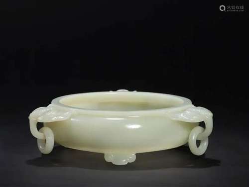 Khotan Jade Tripod Censer