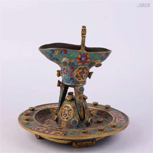 Cloisonne Enamel Jue Cup