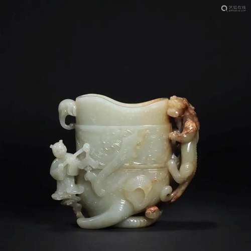 Khotan Jade Vase