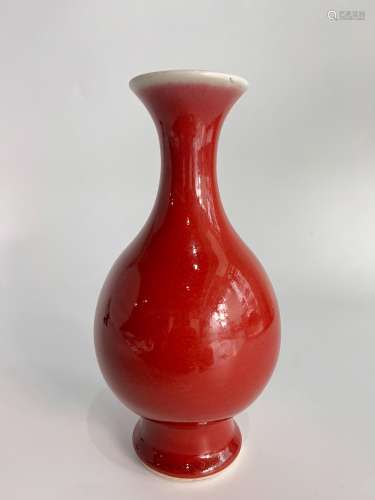 A sang-de bouef vase, Qing Dynasty Pr.
