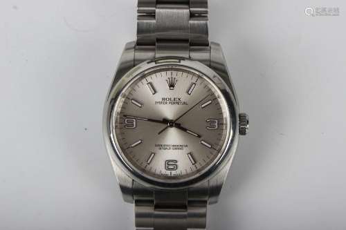 A Rolex Oyster Perpetual stainless steel cased gentleman's b...