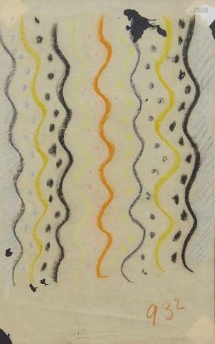 SONIA TERK DELAUNAY 1885-1979 Projet de Tissue