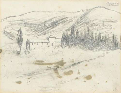 CARLO CARRÀ 1881-1966 Landscape 1930
