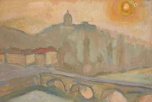 DAPHNE CASORATI MAUGHAM 1897-1992 Nebbia sul Monte dei Cappu...