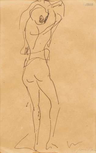 LUCIO FONTANA 1899-1968 Female figure