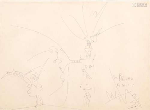 WIFREDO LAM 1902-1982 Untitled