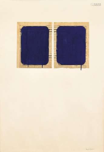 MARIO SCHIFANO 1934-1998 Untitled 1967-1969