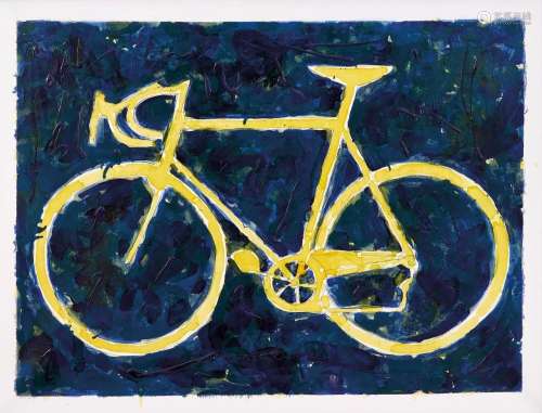 MARIO SCHIFANO 1934-1998 Bicicletta 1982