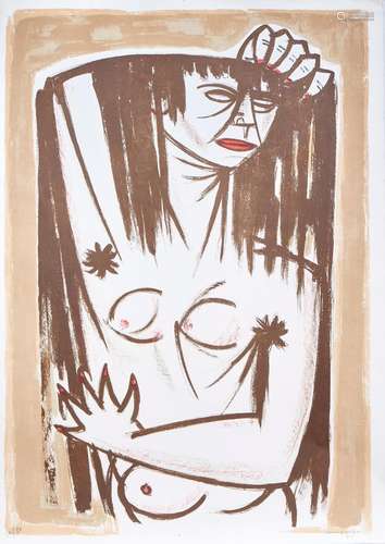 GIUSEPPE MIGNECO 1908-1997 Naked 1964