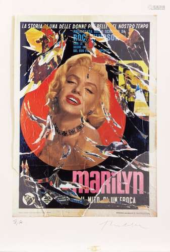 MIMMO ROTELLA 1918-2006 Marilyn