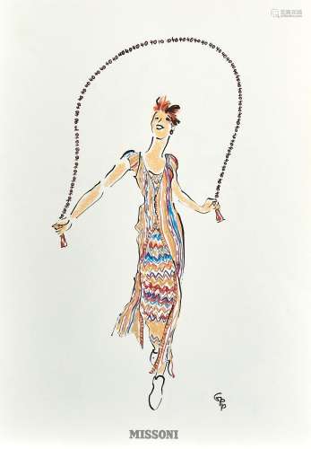 GLADYS PERINT PALMER For the 40th anniversary of Missoni