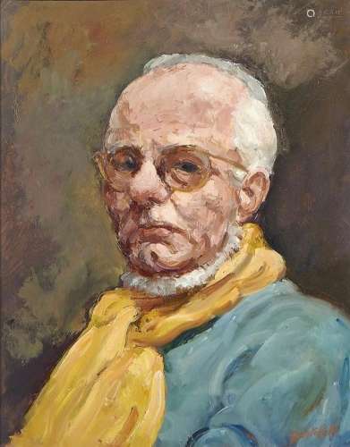 NINO BERTOLETTI 1889-1971 Self-portrait 1968