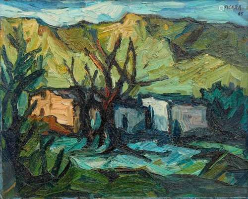 FRANZ FICARA 1926-1994 Landscape  65