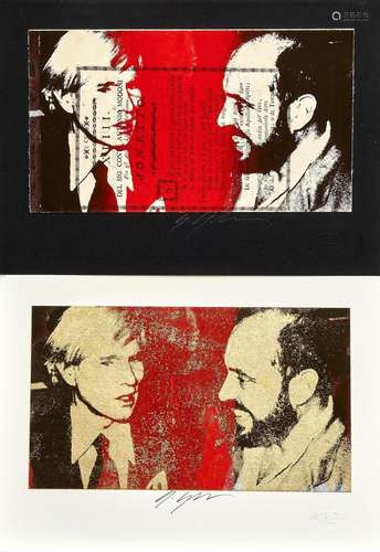 GIULIANO GRITTINI 1951 Andy Warhol and Elio Fiorucci