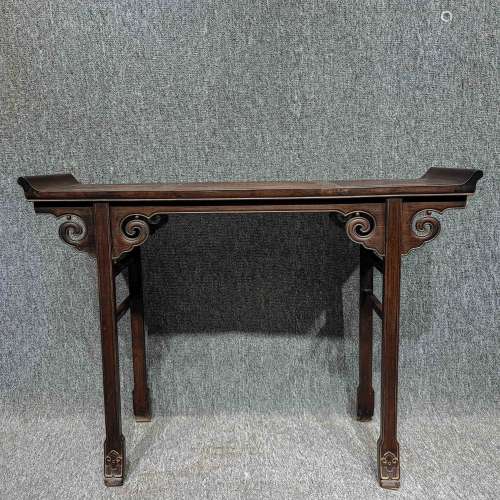 CHINESE ROSEWOOD TABLE, QING DYNASTY