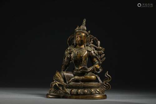 Six Buddhist statues in Qing Dynasty