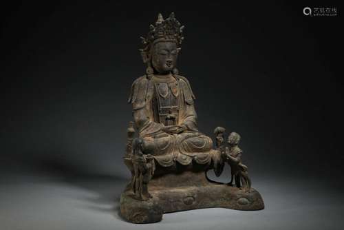 Bronze Buddha statue of Guanyin