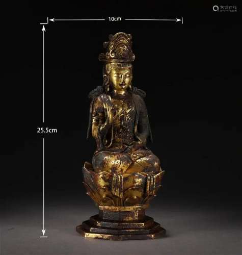 Liao Dynasty Gold Buddha