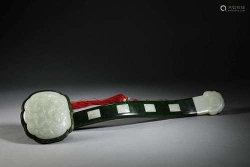 White jade Ruyi in Qing Dynasty