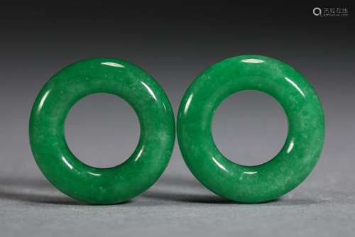 Jade ring of Qing Dynasty