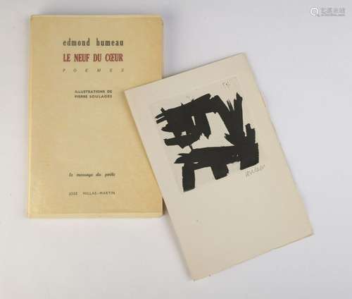 Pierre SOULAGES (né en 1919) et Edmond HUMEAU (1907-1998)<br...