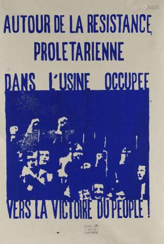 [Affiche de mai 1968]<br />
École des Arts décoratifs<br />
...