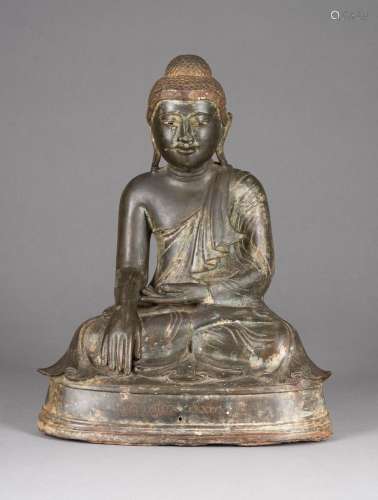 铜释迦摩尼佛坐像