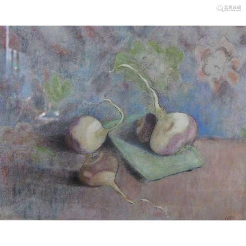 RFF Signed Pastel Still Life