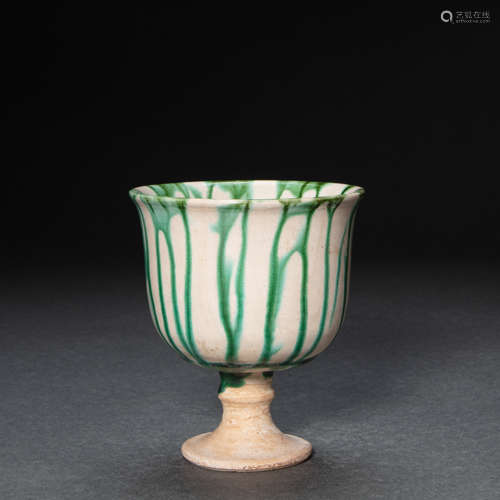 CHINESE TRI-COLOR CUP OF TANG DYNASTY