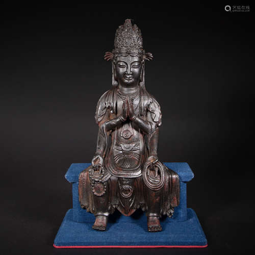 CHINESE BRONZE AND DALI BUDDHA STATUES IN TANG DYNASTY